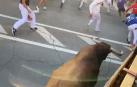 Tercer encierro de las fiestas de Tudela 2023