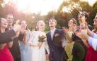Una fotografía de boda
