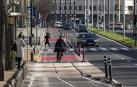 Carril bici de la avenida del Ejército