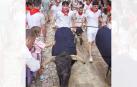 A partir de las 12.30 horas de este viernes se ha celebrado en la calle Rúa de Tudela el encierro infantil, dentro del programa de sus fiestas patronales 2023. El acto, con toros simulados, lo organiza la Orden del Volatín.