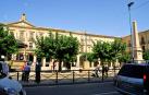 Vista general del Ayuntamiento de Tafalla, que acumula una decena de contratos públicos finalizados