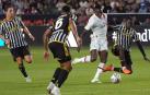 Un momento del partido que enfrentó a la Juventus con el AC Milan
