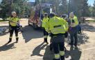 Efectivos de emergencias, en el lugar del suceso