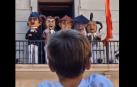 Vídeo de la despedida de los gigantes de las fiestas de Tudela