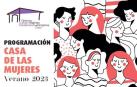 Imagen de la programación de la Casa de las Mujeres de Pamplona para este verano