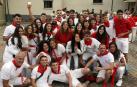 Fotos del cohete de fiestas de Beriáin./