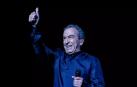 El cantante José Luis Perales, en uno de sus últimos conciertos