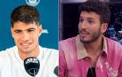 Carlos Alcaraz y Sebastián Yatra
