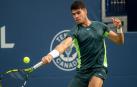 Carlos Alcaraz en el Abierto de Canadá en Toronto