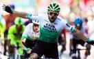 Daniel Babor (Caja Rural) celebra su victoria en la cuarta etapa de la Volta a Portugal
