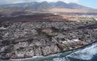 Imagen aérea de Lahaina, Hawaii