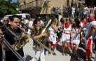 Foto del cohete de fiestas de Oteiza./