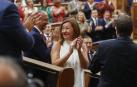 Francina Armengol, tras ser elegida presidenta del Congreso