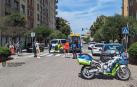 Herida leve al ser atropellada en un paso peatonal en la calle Olite