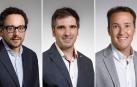 Joseba Asiain, Miguel Moreno y Luis CamposDN