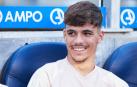 Gabri Veiga en el banquillo del Celta el pasado fin de semana en el Reale Arena de San Sebastián