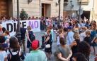 Concentración en Tudela contra el último caso de agresión sexual