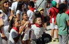 Fotos del cohete de las fiestas de Allo. /