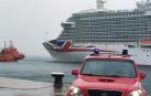 El crucero Britannia en el puerto de Palma tras la colisión

APB

27/08/2023