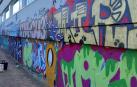 Pintadas en la A.D. San Juan.