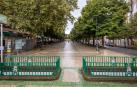Estado actual del paseo de Sarasate, desde la estatua de los Fueros