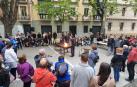 Exhibición de forja en la plaza San José