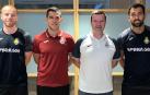 Aritz Zaragueta, Raúl Oyarzun y Jesús Álvarez