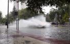 Fotos de llegada de la DANA a Navarra, donde las tormentas han dejado cifras de récord.