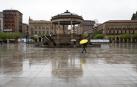 Fotos de llegada de la DANA a Navarra, donde las tormentas han dejado cifras de récord.