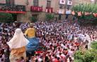 Fotos del cohete de fiestas de Cintruénigo./