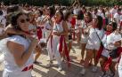 Fotos del cohete de fiestas de Andosilla./