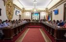 Vista general del salón de plenos con la composición salida de las elecciones del pasado 28-M