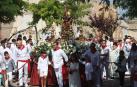 Procesión en Cintruénigo en honor de la Virgen de la Paz