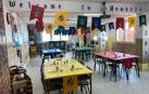 Aula decorada