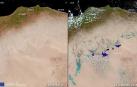 Lagos en el desierto de Libia provocados por la tormenta Daniel

COPERNICUSEU

13/09/2023 Lagos en el desierto de Libia provocados por la tormenta Daniel