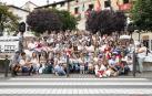 Lanzamiento del cohete de las fiestas 2023 en Alsasua
