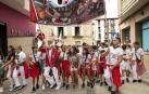 Lanzamiento del cohete de las fiestas 2023 en Alsasua