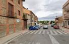 Vista de la calle Frailes de Cintruénigo donde se produjo la cogida