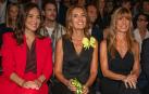 Tamara Falcó, Marie Castellvi y Begoña Gómez, en la Semana de la Moda de Madrid