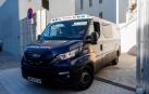 Vehículo de la Policía Nacional en Vigo