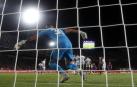 Imagen de un momento del partido entre el Barcelona y el Betis