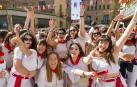 Fotos del cohete de las fiestas de Corella 2023./