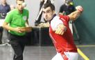Joseba Ezkurdia mira fijamente la pelota en la final de San Mateo