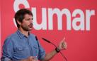 El portavoz de Sumar, Ernest Urtasun, ofrece una rueda de prensa para analizar la actualidad política este lunes en Madrid