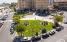 Imagen de la plaza de la Estación de Tudela tras finalizar su renovación