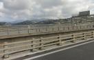 Puente sobre la autopista A-8 en Niza