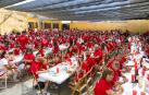 Fotos de la comida de las peñas de las fiestas de Cortes.