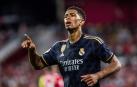 Jude Bellingham, en el último partido de Liga del Real Madrid ante el Girona