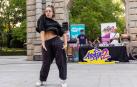 Actuaciones del festival de arte y cultura urbana Atrapa-2 en el Bosquecillo
