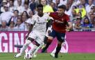 Jugadas del encuentro de la Jornada 9 de LaLiga EA Sports entre rojillos y merengues disputado en el Santiago Bernabéu